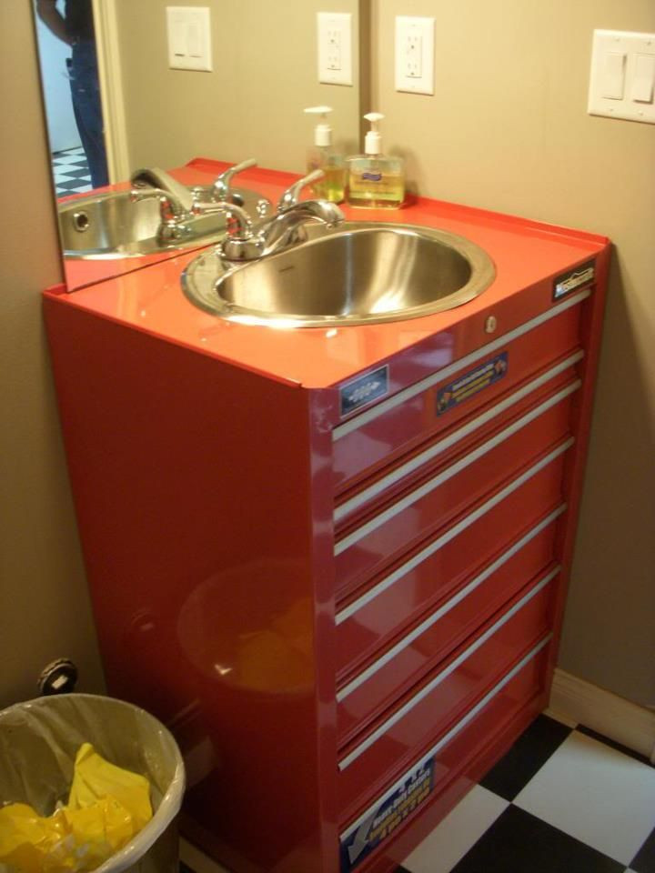 Best ideas about Garage Sink Ideas
. Save or Pin Metal Tool Box turned sink a must have in the garage I Now.