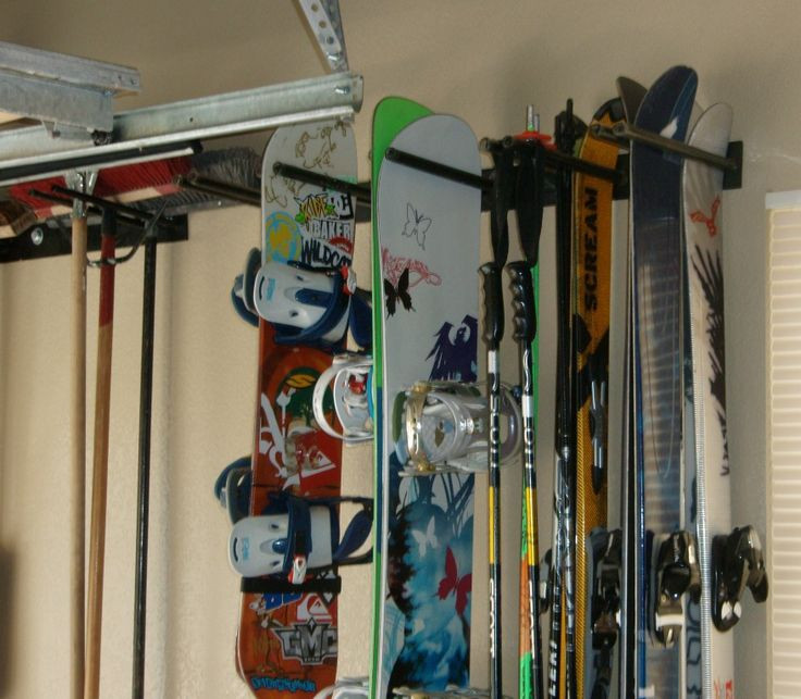 Best ideas about Garage Ski Storage
. Save or Pin traditional hanging ski rack for your garage Now.