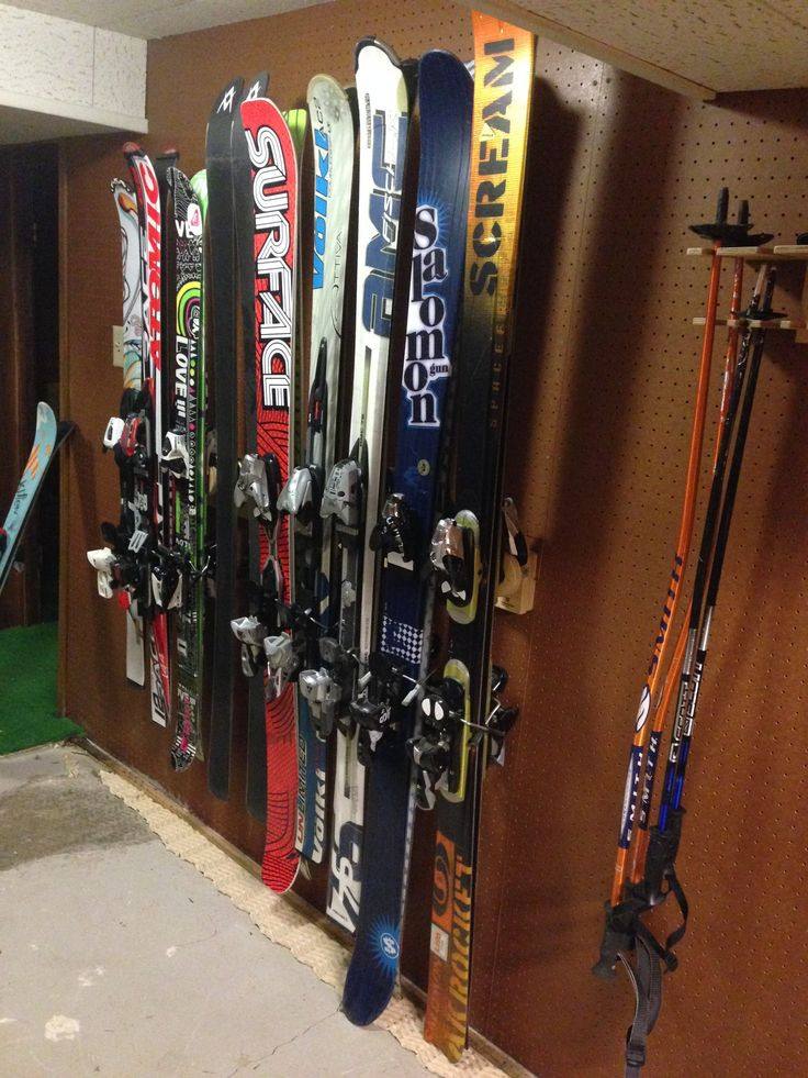 Best ideas about Garage Ski Storage
. Save or Pin 17 Best images about Button Ski Rack Pics on Pinterest Now.