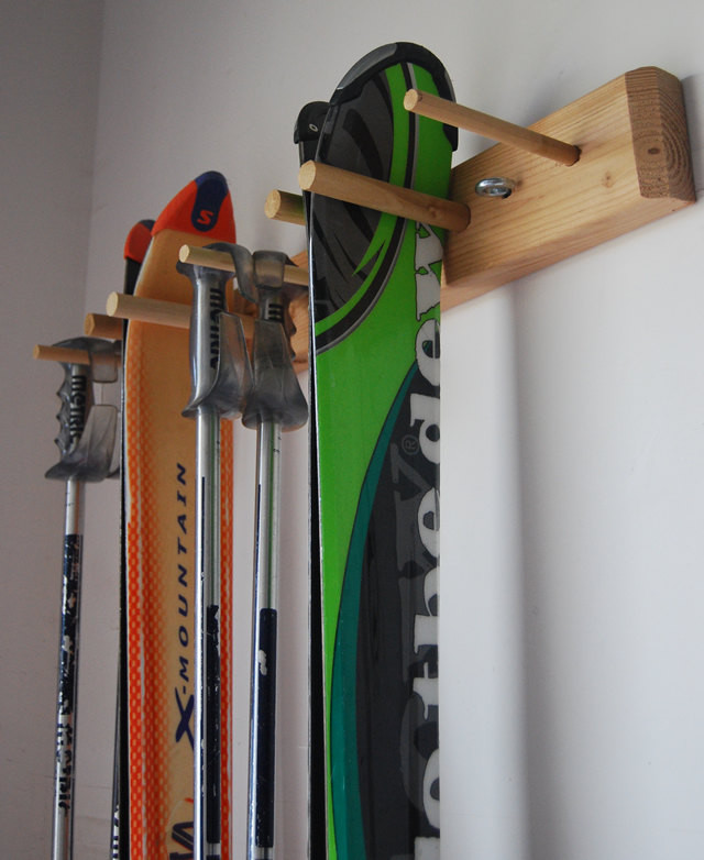Best ideas about Garage Ski Storage
. Save or Pin Snow Ski Storage Rack Wall Mount 2 Skis Now.