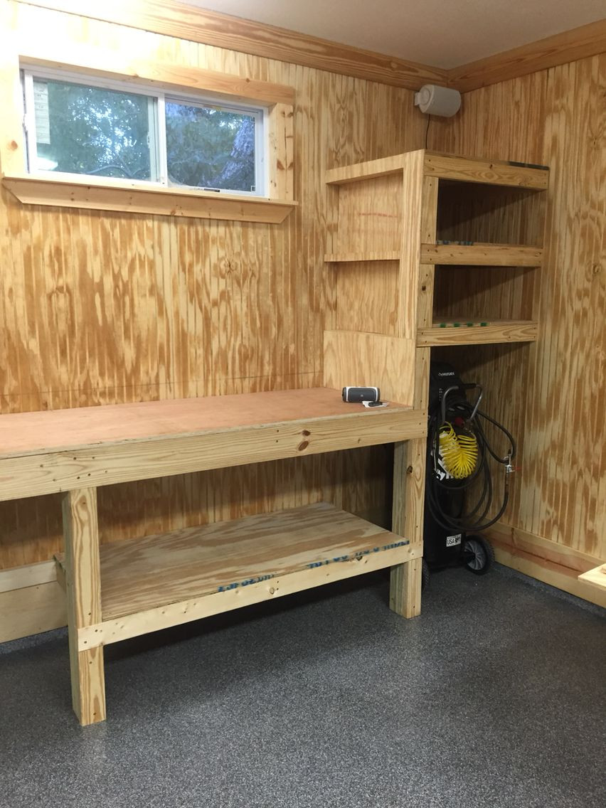 Best ideas about Garage Storage Bench
. Save or Pin Garage Work Bench Garage workbench in 2019 Now.