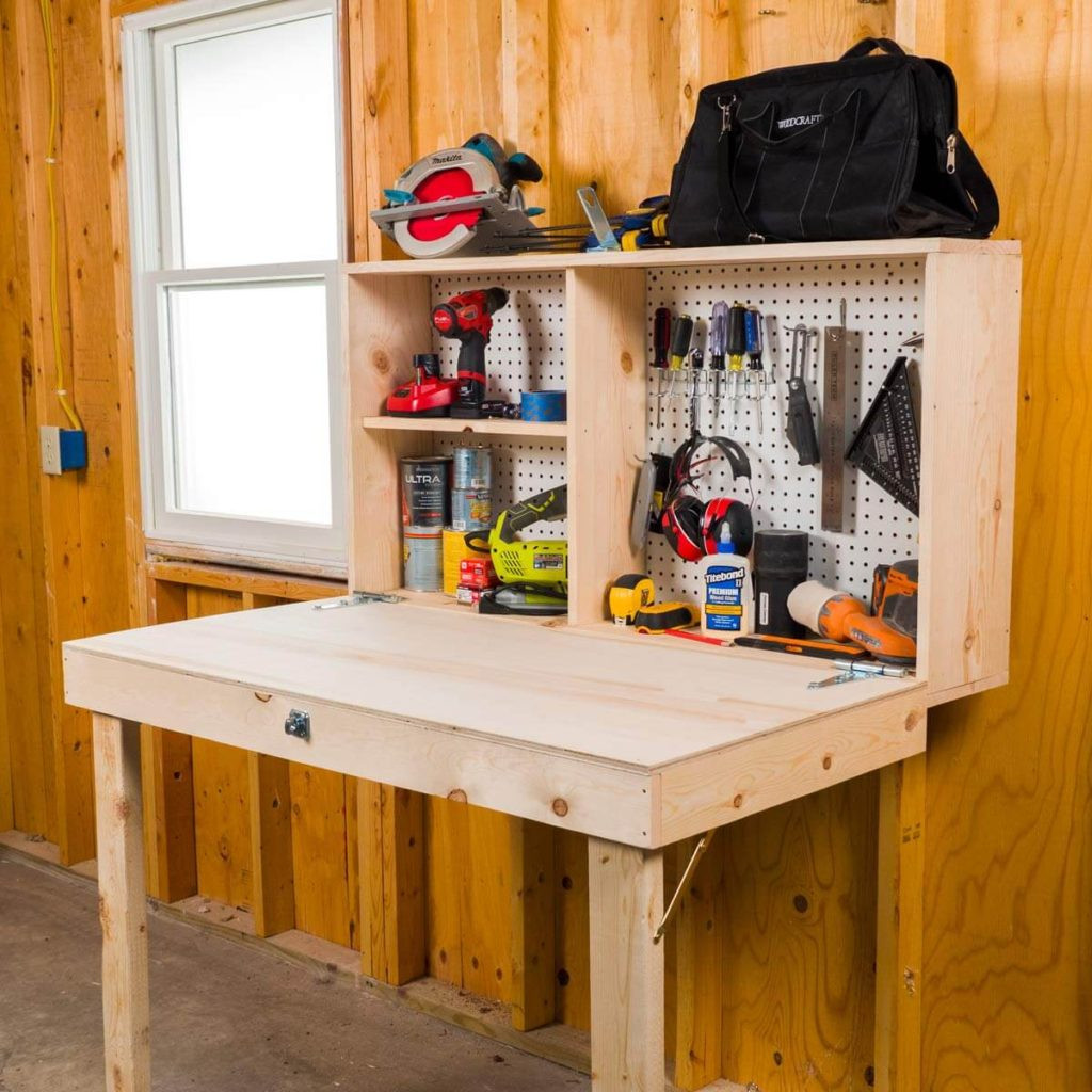 Best ideas about Garage Storage Bench
. Save or Pin The 10 Best Garage Workbench Builds Now.