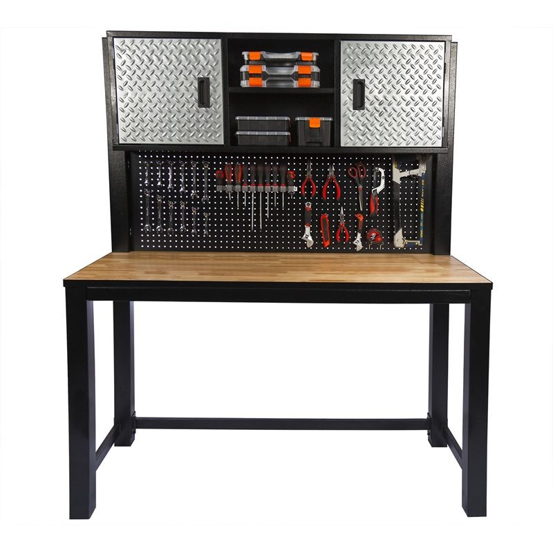 Best ideas about Garage Storage Bench
. Save or Pin Ultimate Storage 1850 x 1500 x 600mm Garage Workbench Now.