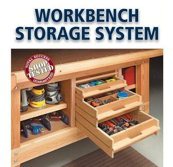 Best ideas about Garage Storage Bench
. Save or Pin I could totally use this storage under my workbench Now.