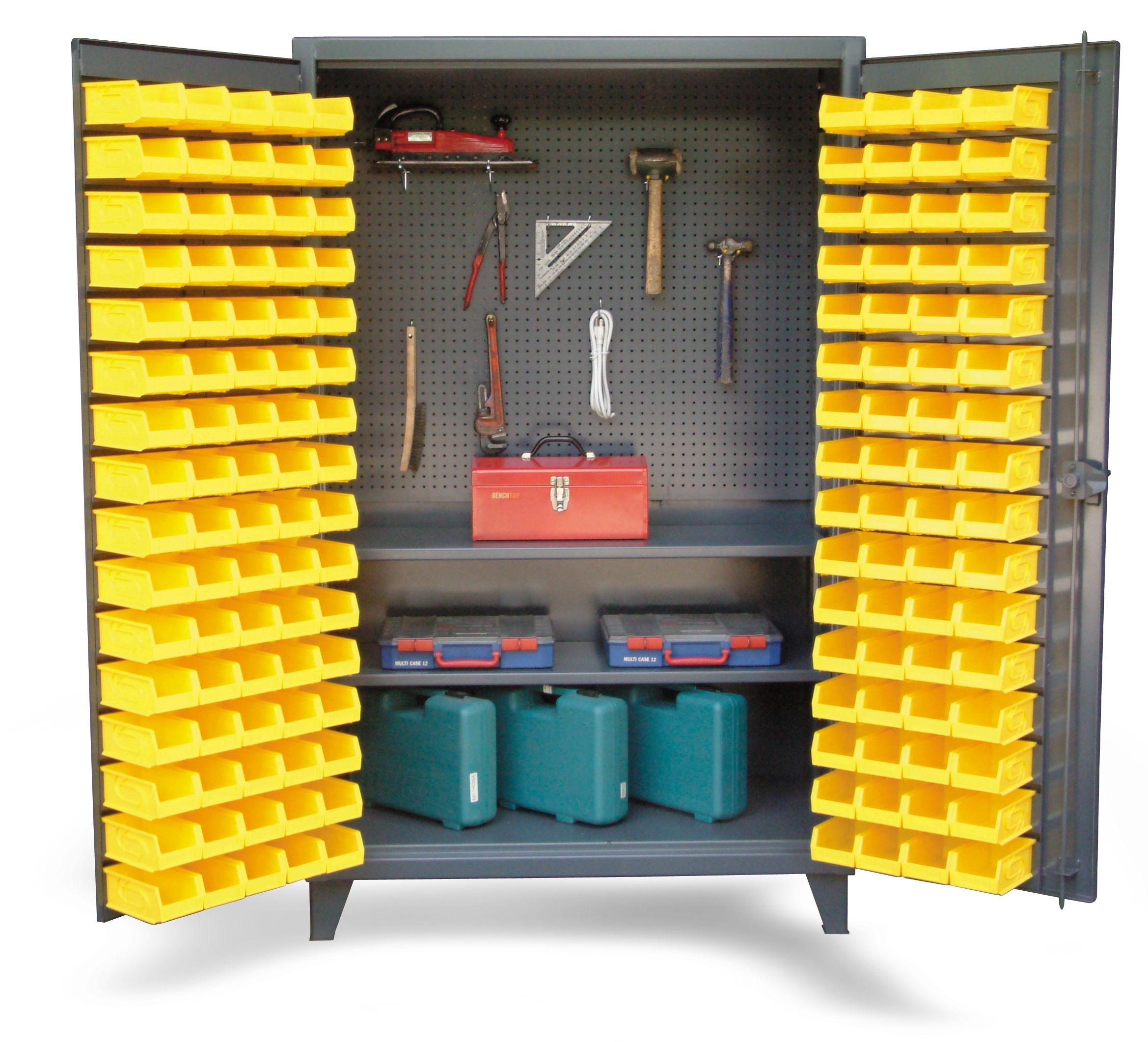 Best ideas about Garage Storage Bins
. Save or Pin Upright Tool Storage Bin Cabinet Bin cabinet with Now.