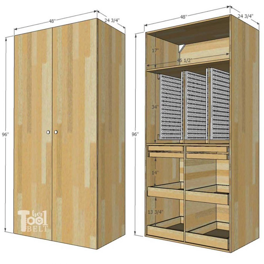 Best ideas about Garage Storage Cabinet Plan
. Save or Pin Garage Hand Tool Storage Cabinet Plans Her Tool Belt Now.