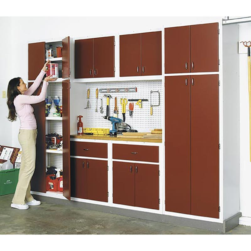Best ideas about Garage Storage Cabinet Plan
. Save or Pin Utility Cabinet System for your Basement or Garage Now.