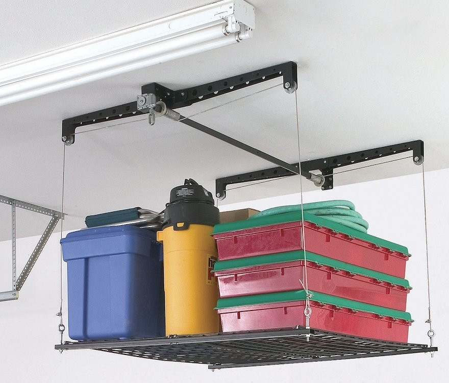 Best ideas about Garage Storage Lift
. Save or Pin Installing Garage Ceiling Storage Now.