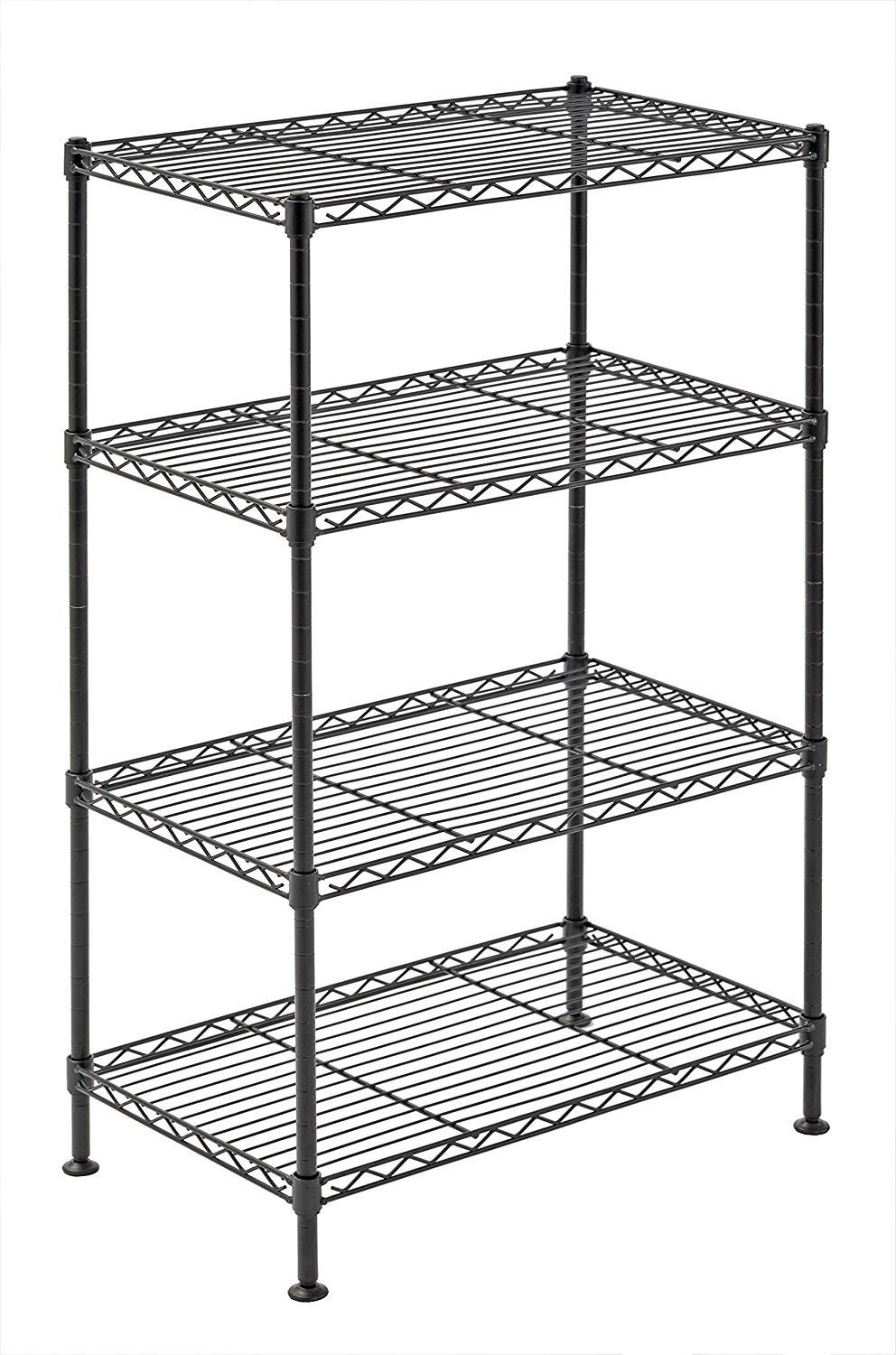 Best ideas about Garage Storage Rack
. Save or Pin 4 Tier Wire Shelving Rack Metal Shelf Adjustable Unit Now.