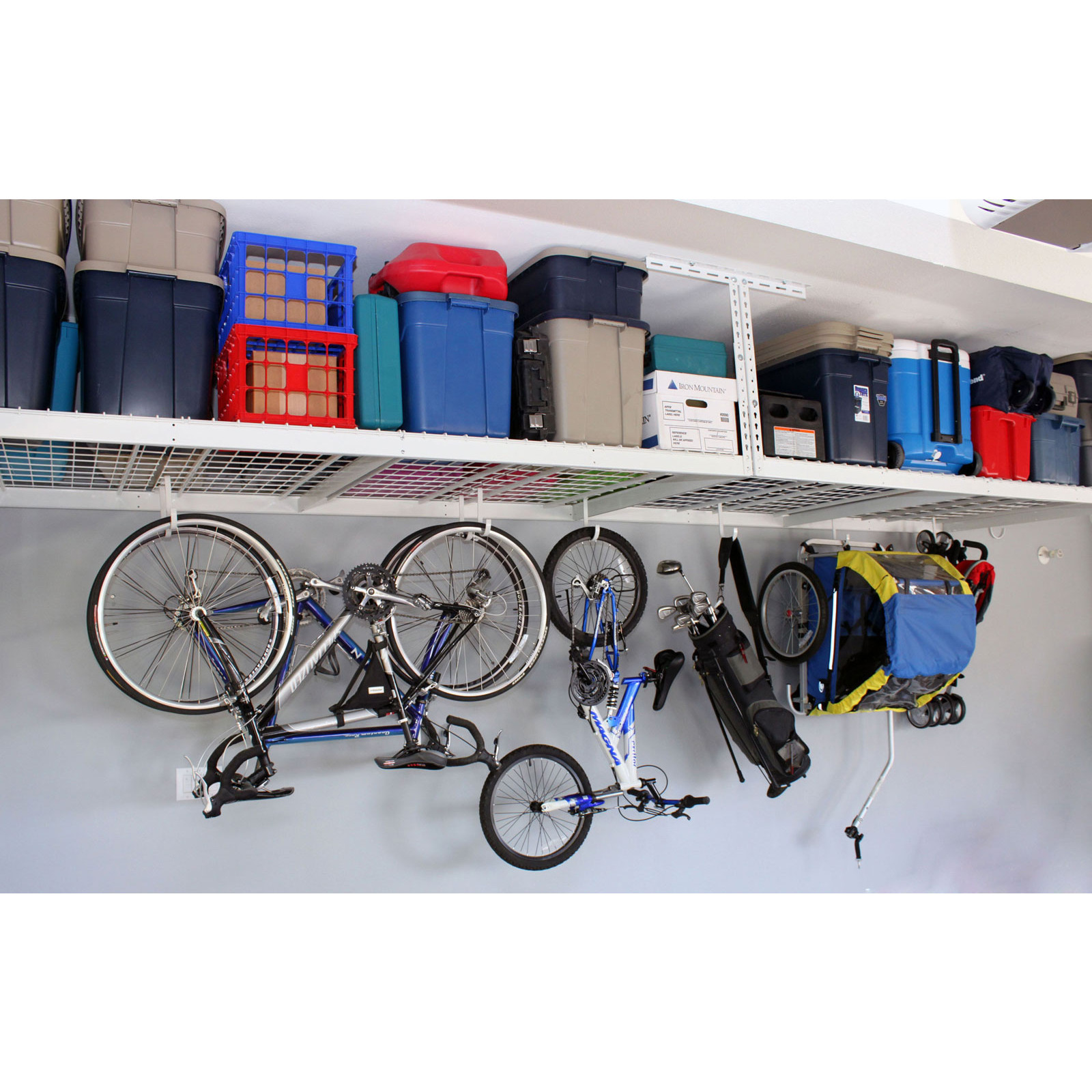 Best ideas about Garage Storage Rack
. Save or Pin 4 x 8 Overhead Storage Rack Overhead Garage Storage Now.
