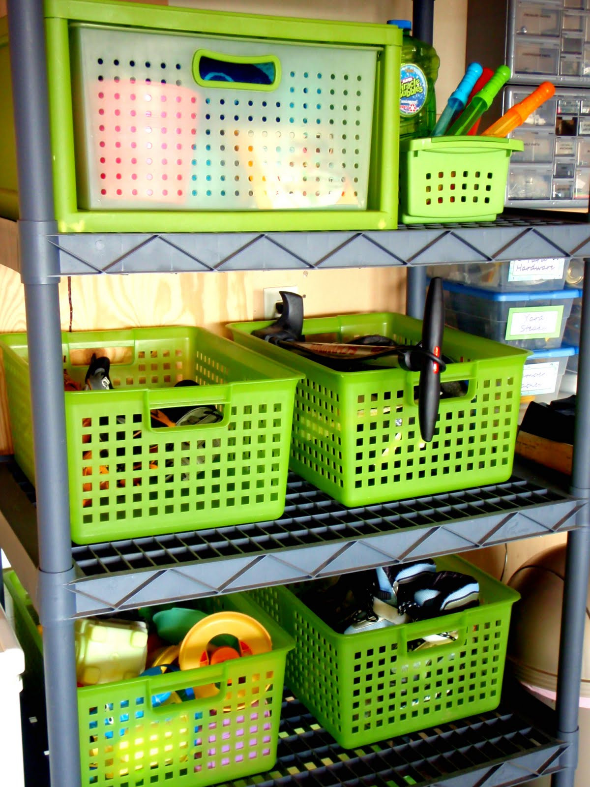 Best ideas about Garage Toy Storage
. Save or Pin IHeart Organizing May Featured Space Outdoors Tubs of Toys Now.