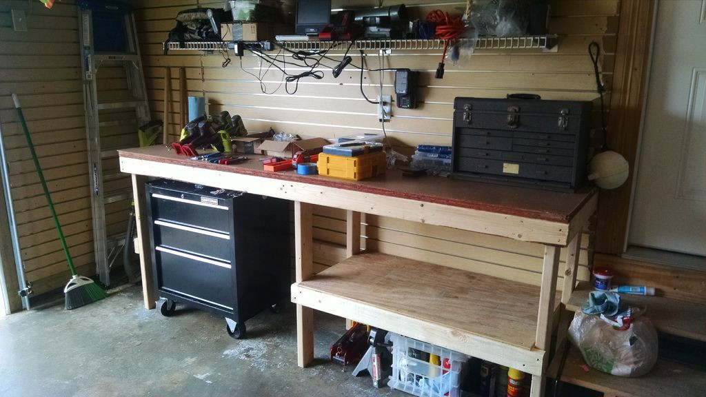 Best ideas about Garage Work Bench Ideas
. Save or Pin Garage Workbench 5 Steps with Now.