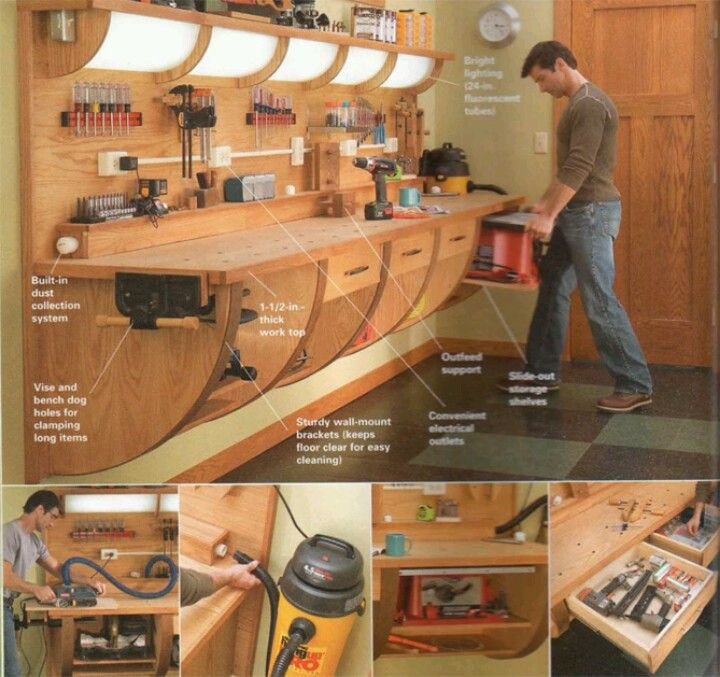 Best ideas about Garage Workbench Ideas
. Save or Pin Do It Yourself Garage Workbench Plans WoodWorking Now.