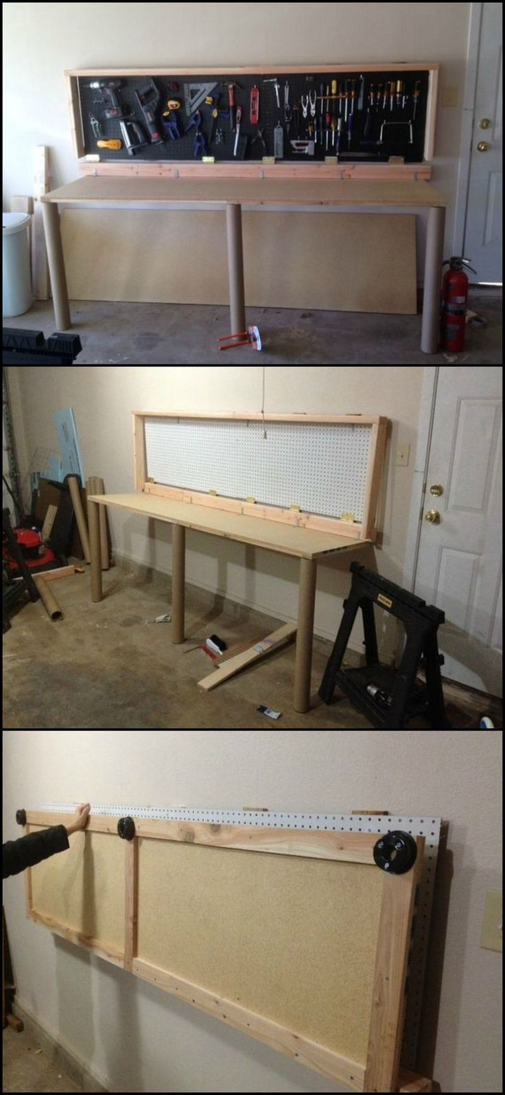 Best ideas about Garage Workbench With Storage
. Save or Pin Best 25 Pegboard storage ideas on Pinterest Now.