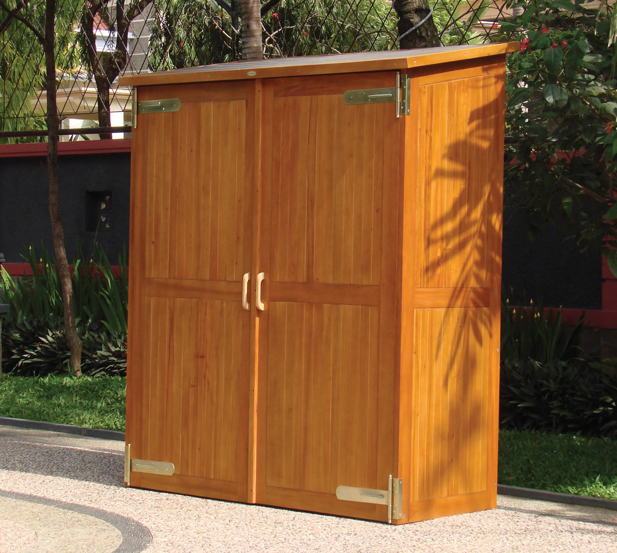 Best ideas about Garden Storage Cabinet
. Save or Pin Hardwood Garden Storage Cabinet Now.