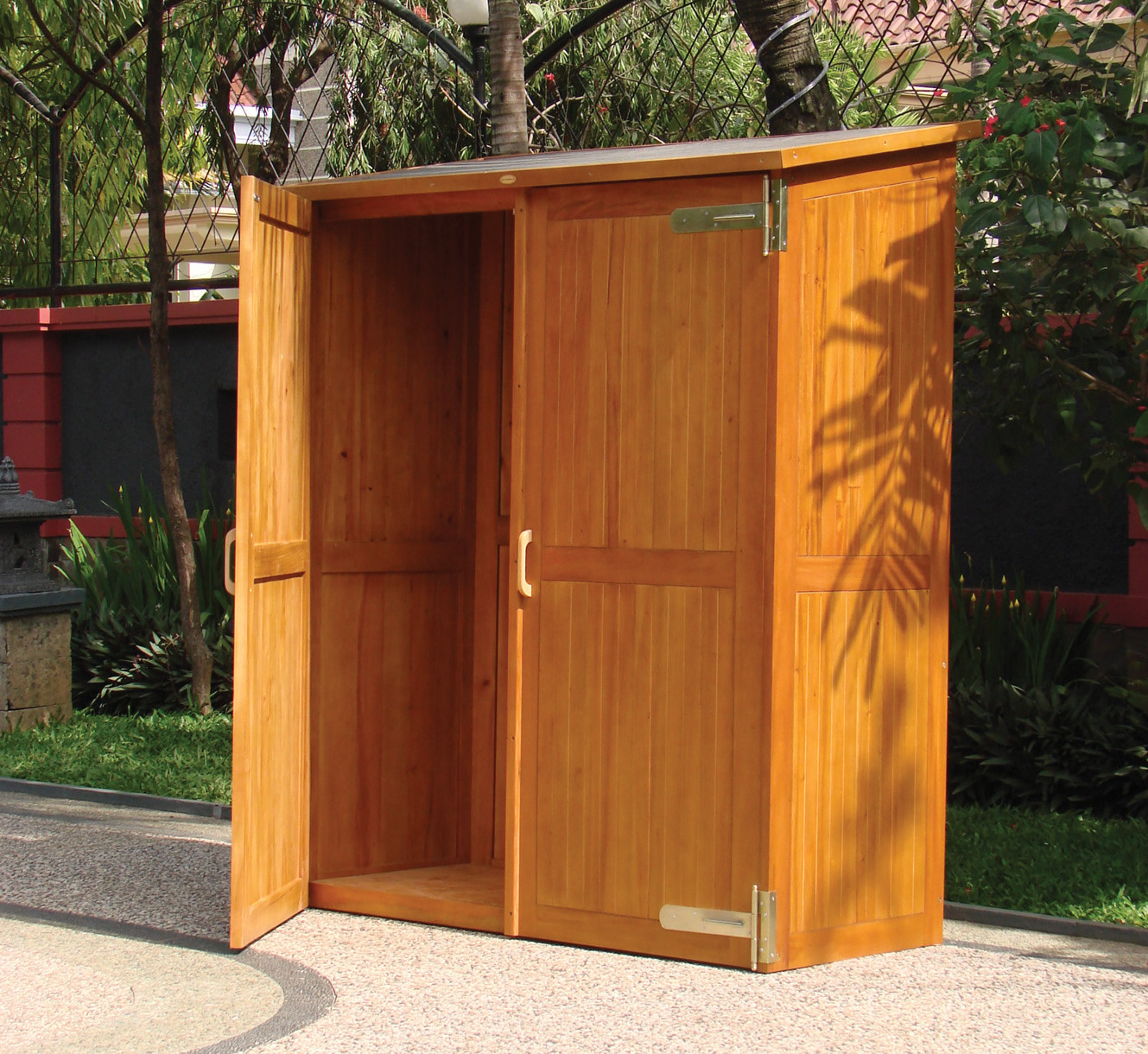 Best ideas about Garden Storage Cabinet
. Save or Pin Hardwood Garden Storage Cabinet Now.
