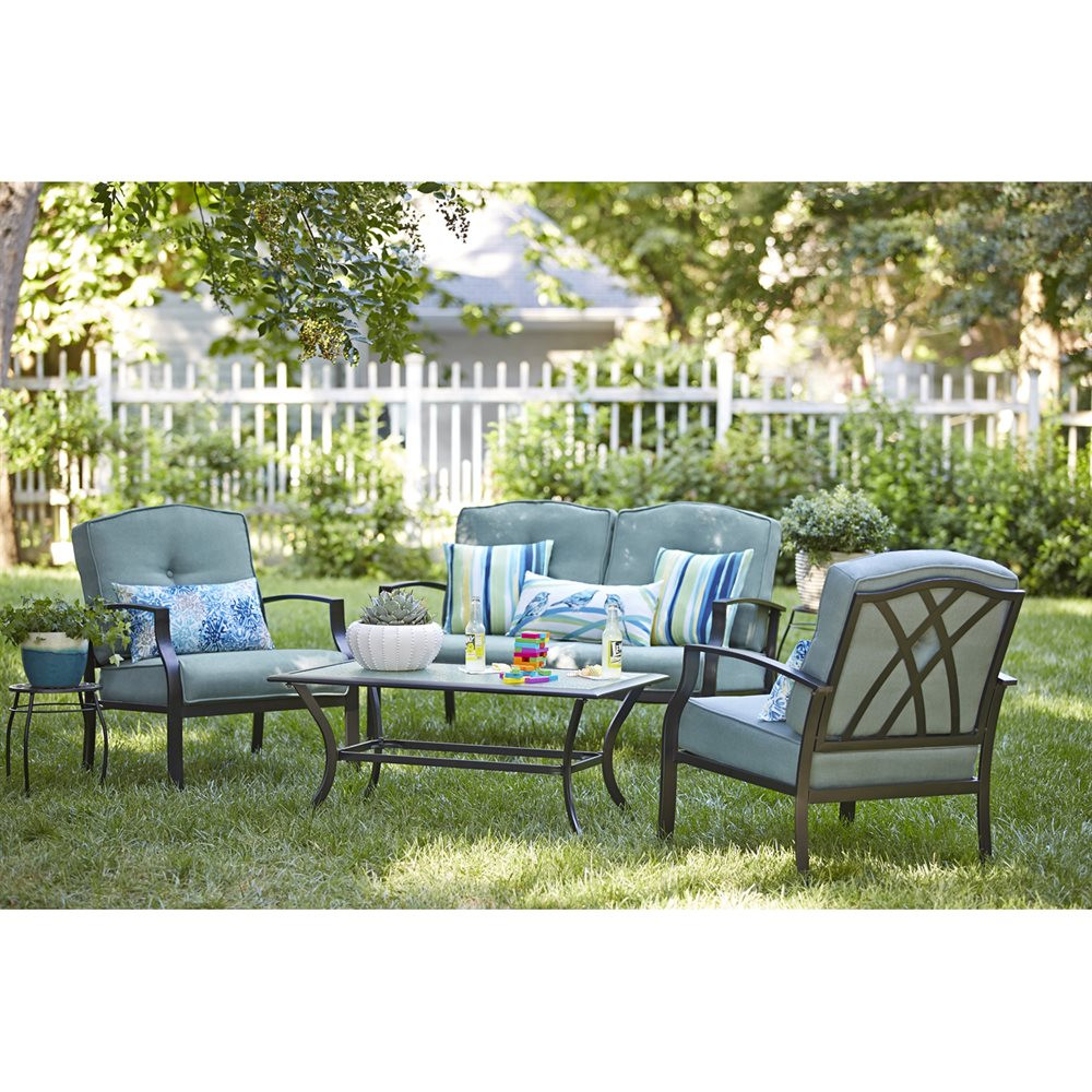 Best ideas about Garden Treasures Patio Furniture
. Save or Pin Garden Treasures Cascade Creek 4 Piece Conversation Set Now.