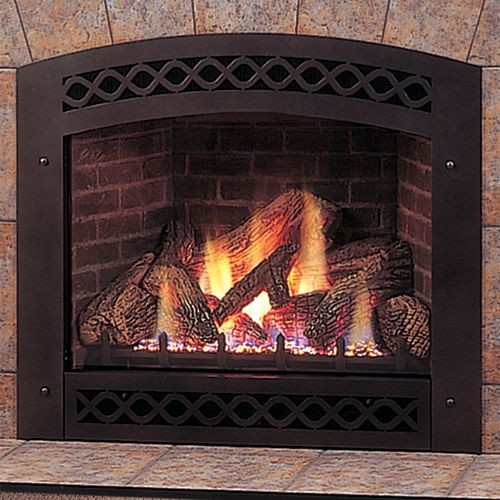 Best ideas about Gas Fireplace Inserts With Blower
. Save or Pin 32" Lexington Direct Vent Fireplace with Liner Facing and Now.