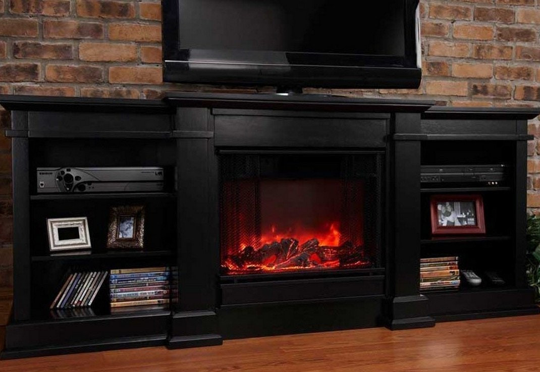 Best ideas about Gas Fireplace Tv Stand
. Save or Pin Gas Fireplace And Tv Mounting A Stone In Vent Now.