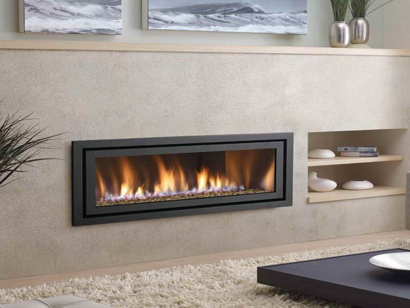 Best ideas about Gas Ventless Fireplace
. Save or Pin Modern Ventless Gas Fireplace with white soft carpet Now.