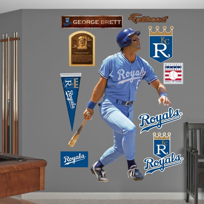 Best ideas about George Brett Bathroom
. Save or Pin Fathead MLB Kansas City Royals George Brett Wall Graphic Now.