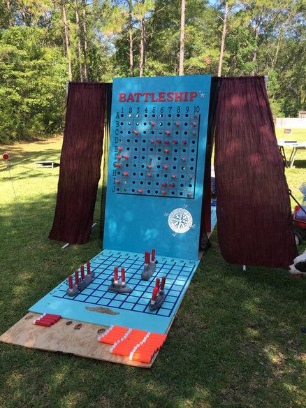 Best ideas about Giant Backyard Games
. Save or Pin You Sunk my Battleship Giant backyard Battleship Game Now.