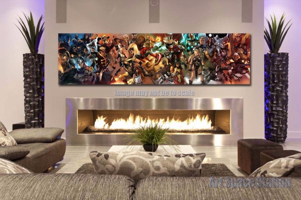 Best ideas about Giant Wall Art
. Save or Pin Aliexpress Buy AVENGERS Superhero Marvel ics Now.