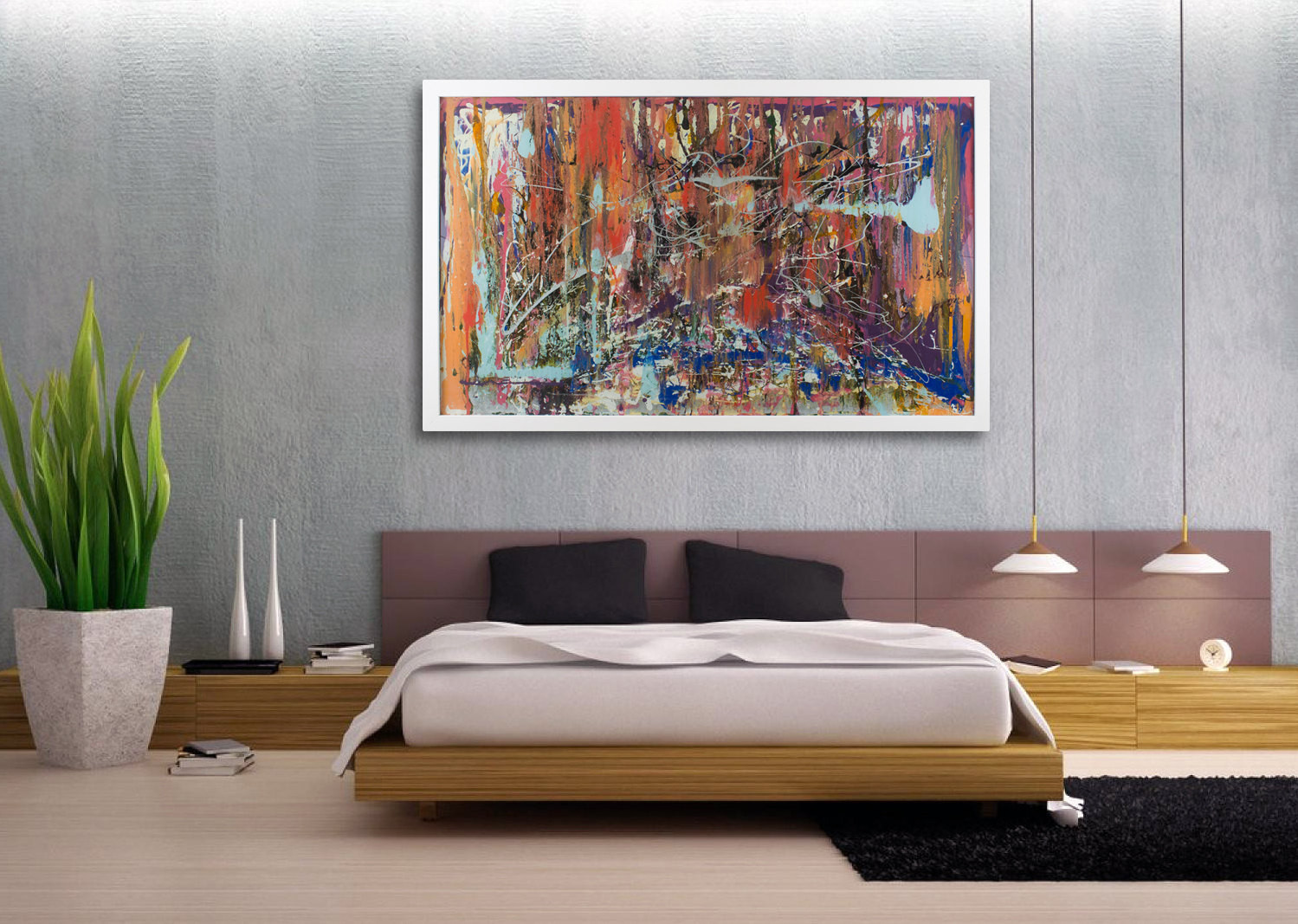 Best ideas about Giant Wall Art
. Save or Pin Abstract Art Extra Art Wall Art Modern glass Now.