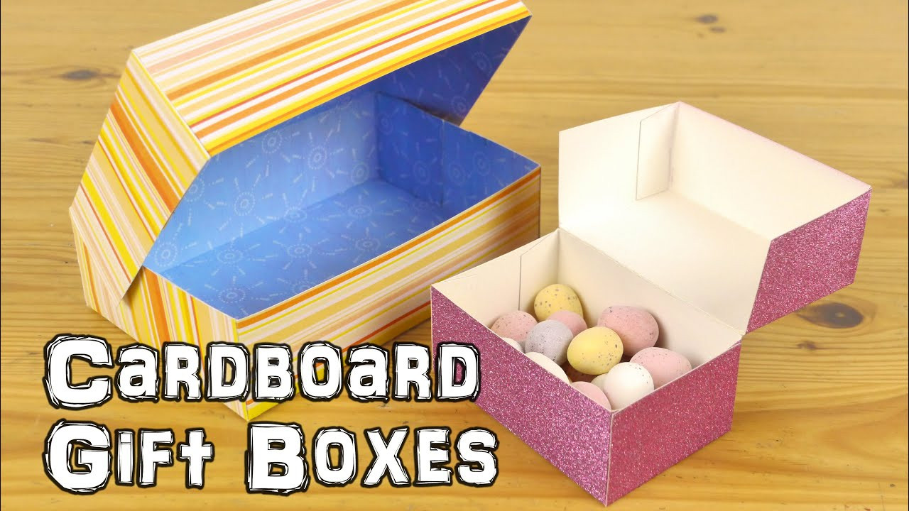 Best ideas about Gift Box DIY
. Save or Pin DIY Cardboard Gift Boxes Now.