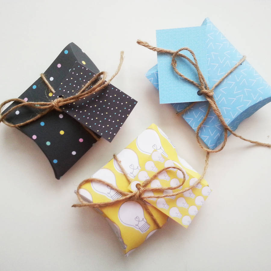Best ideas about Gift Box DIY
. Save or Pin set of six shine bright diy pillow t boxes by create Now.
