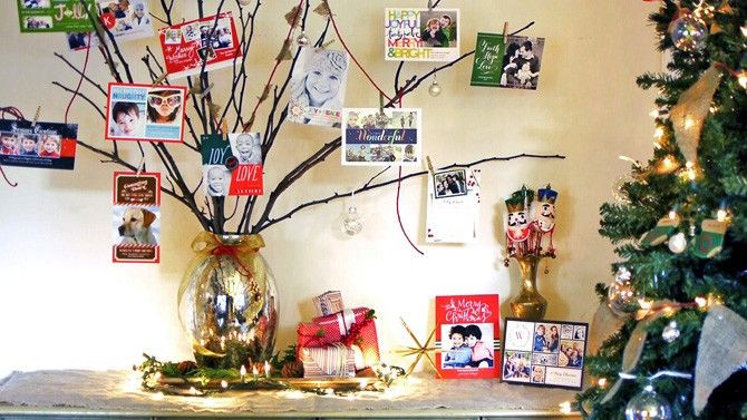 Best ideas about Gift Card Tree DIY
. Save or Pin 28 best How Do You Display You Holiday Cards images on Now.