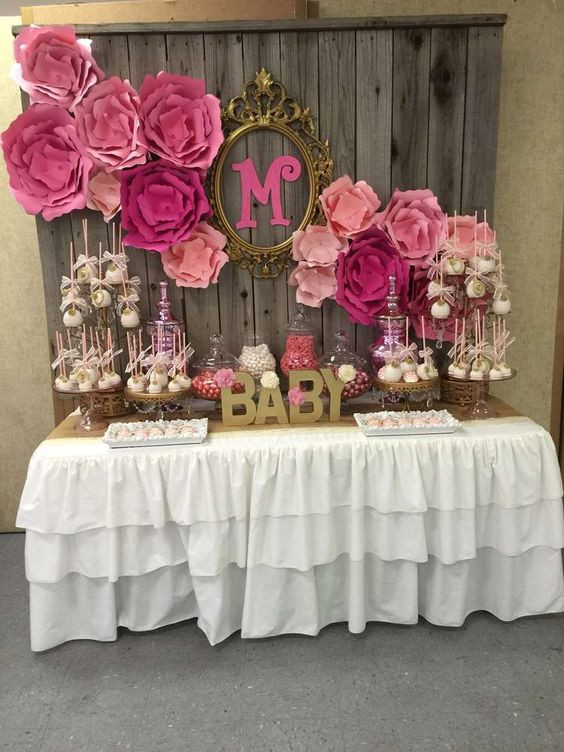 Best ideas about Girl Baby Shower Table Decorations
. Save or Pin 49 Cute Baby Shower Dessert Table Décor Ideas DigsDigs Now.