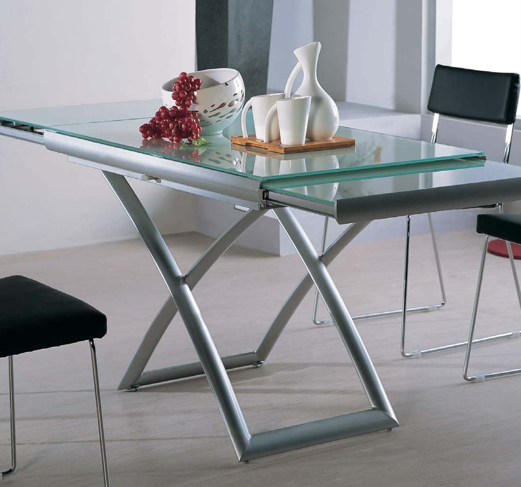 Best ideas about Glass Dining Table
. Save or Pin Transforming Extending Glass Table Now.