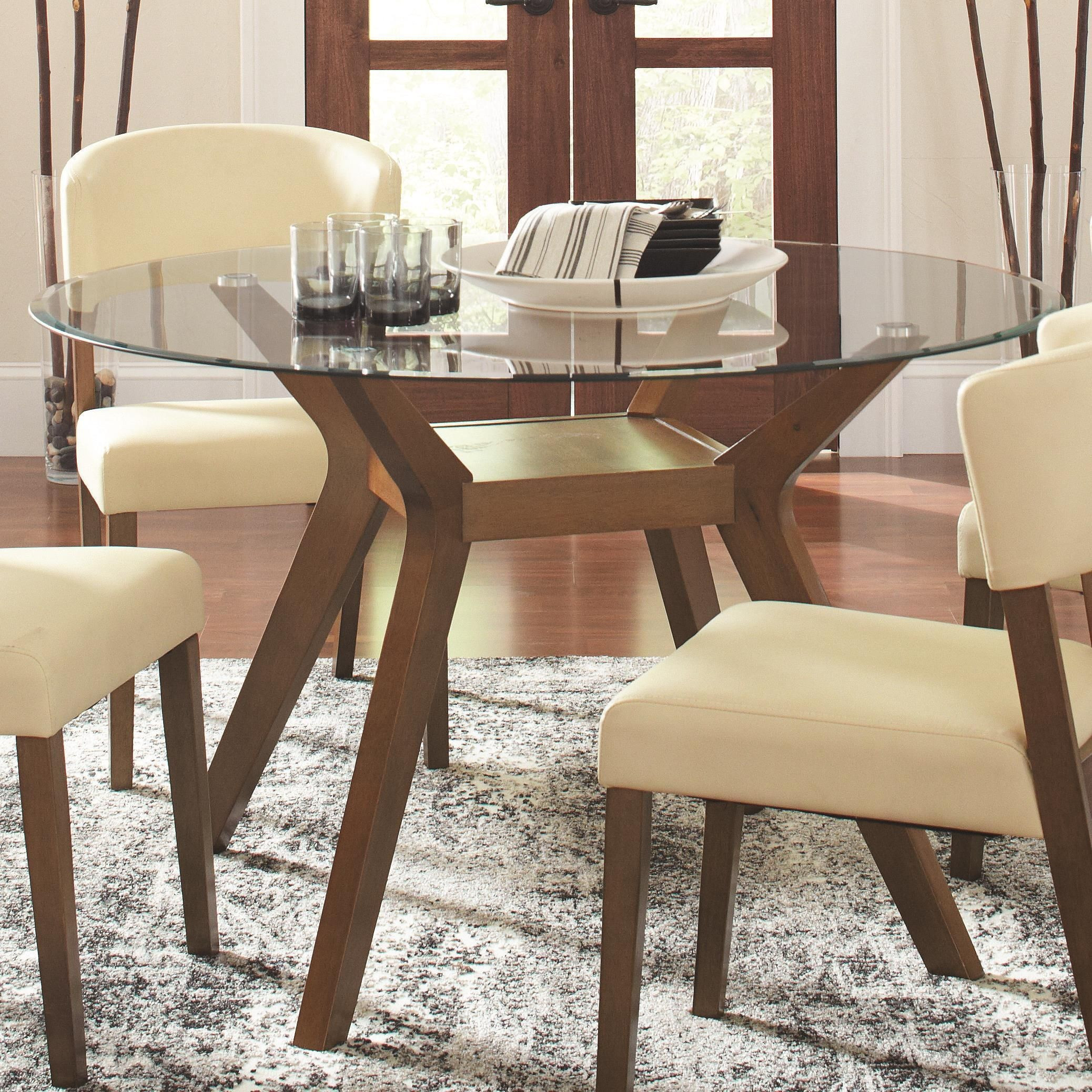 Best ideas about Glass Dining Table
. Save or Pin Paxton Round Glass Dining Table from Coaster Now.