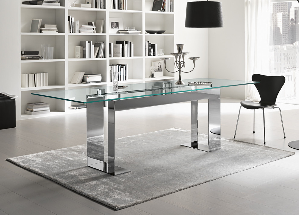 Best ideas about Glass Dining Table
. Save or Pin Tonelli Miles Glass Dining Table Now.