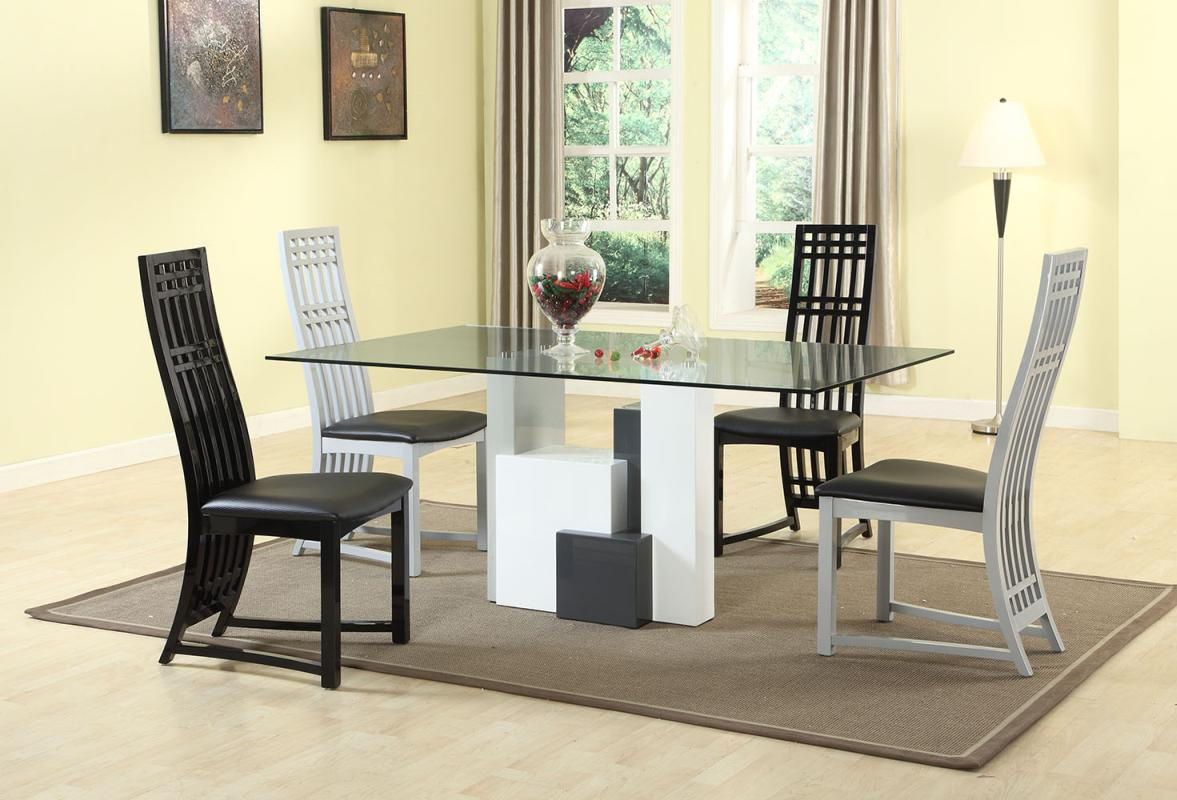 Best ideas about Glass Dining Table Set
. Save or Pin Graceful Rectangular Clear Glass Top Dining Table and Now.