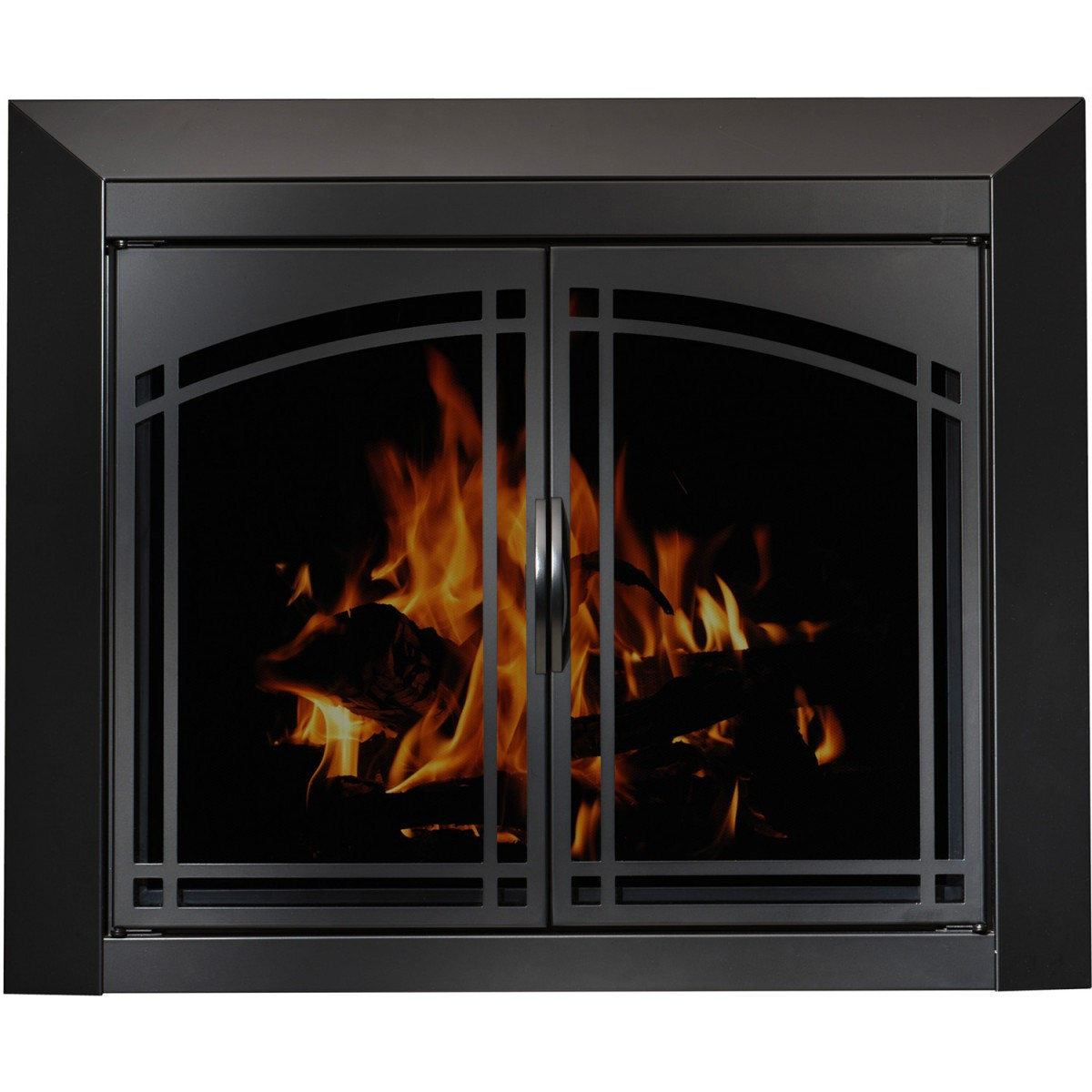 Best ideas about Glass Fireplace Doors
. Save or Pin Arched Plate Masonry Fireplace Glass Doors Manassa Doors Now.