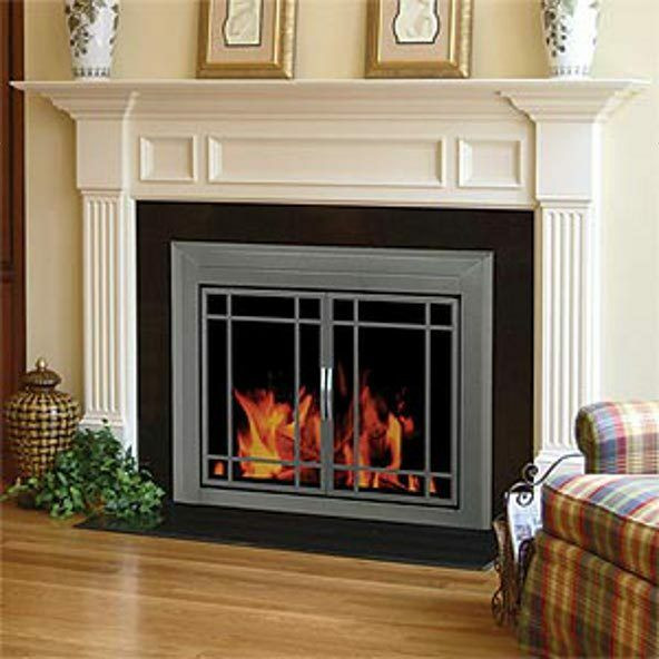 Best ideas about Glass Fireplace Doors
. Save or Pin Pleasant Hearth Glass Fireplace Door Edinburg Small ED Now.