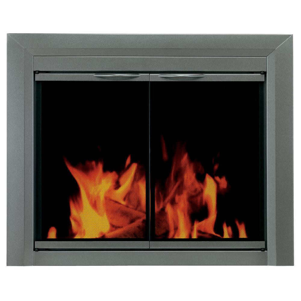 Best ideas about Glass Fireplace Doors
. Save or Pin Pleasant Hearth Craton Medium Glass Fireplace Doors CR Now.