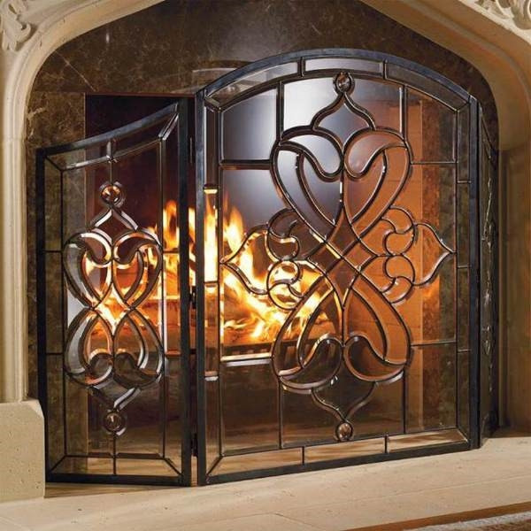 Best ideas about Glass Fireplace Screen
. Save or Pin How to choose the right fireplace screens and 50 unique Now.