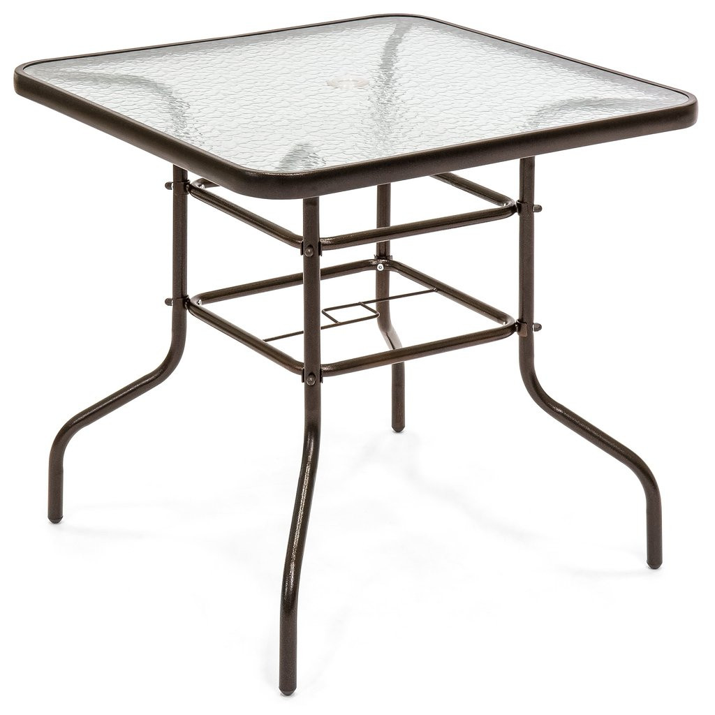 Best ideas about Glass Patio Table
. Save or Pin 32" Square Tempered Glass Patio Dining Bistro Table – Best Now.