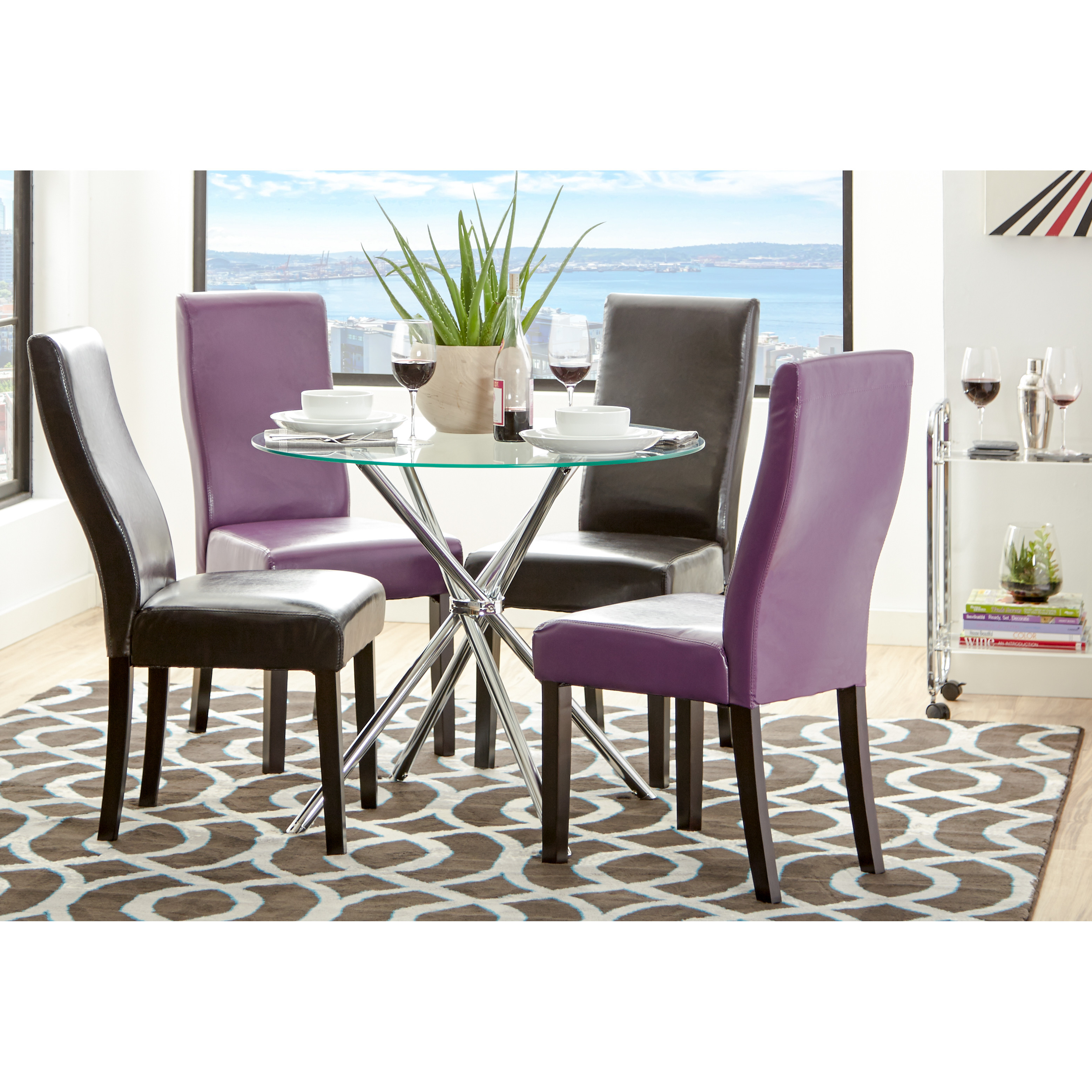 Best ideas about Glass Round Dining Table
. Save or Pin Zipcode™ Design Vince Glass Round Dining Table & Reviews Now.