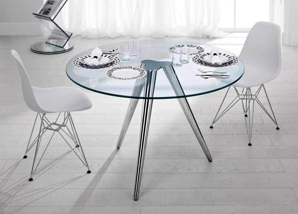 Best ideas about Glass Round Dining Table
. Save or Pin Tonelli Unity Round Glass Table Now.