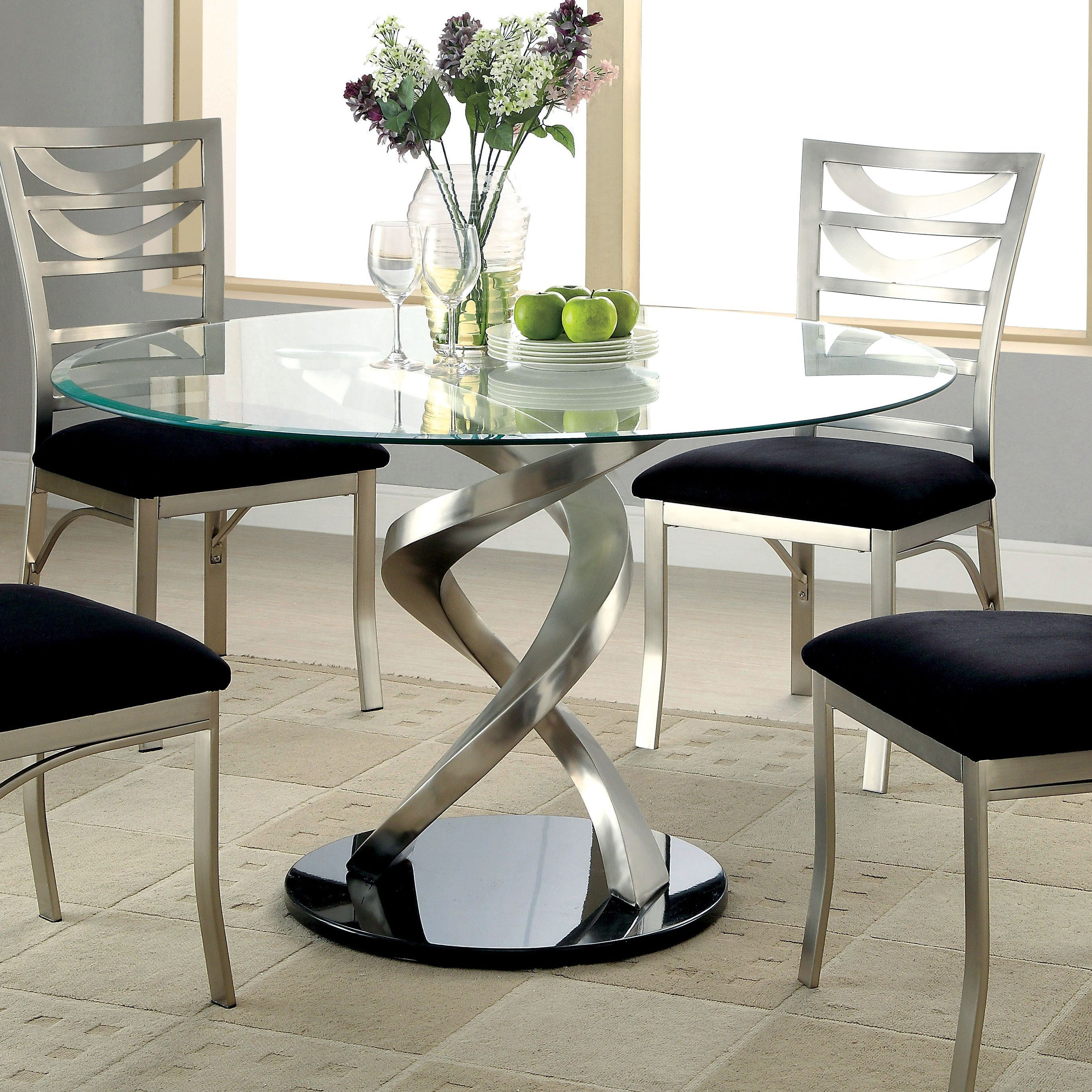 Best ideas about Glass Round Dining Table
. Save or Pin Bring modern sculpture designs to the dining room with Now.