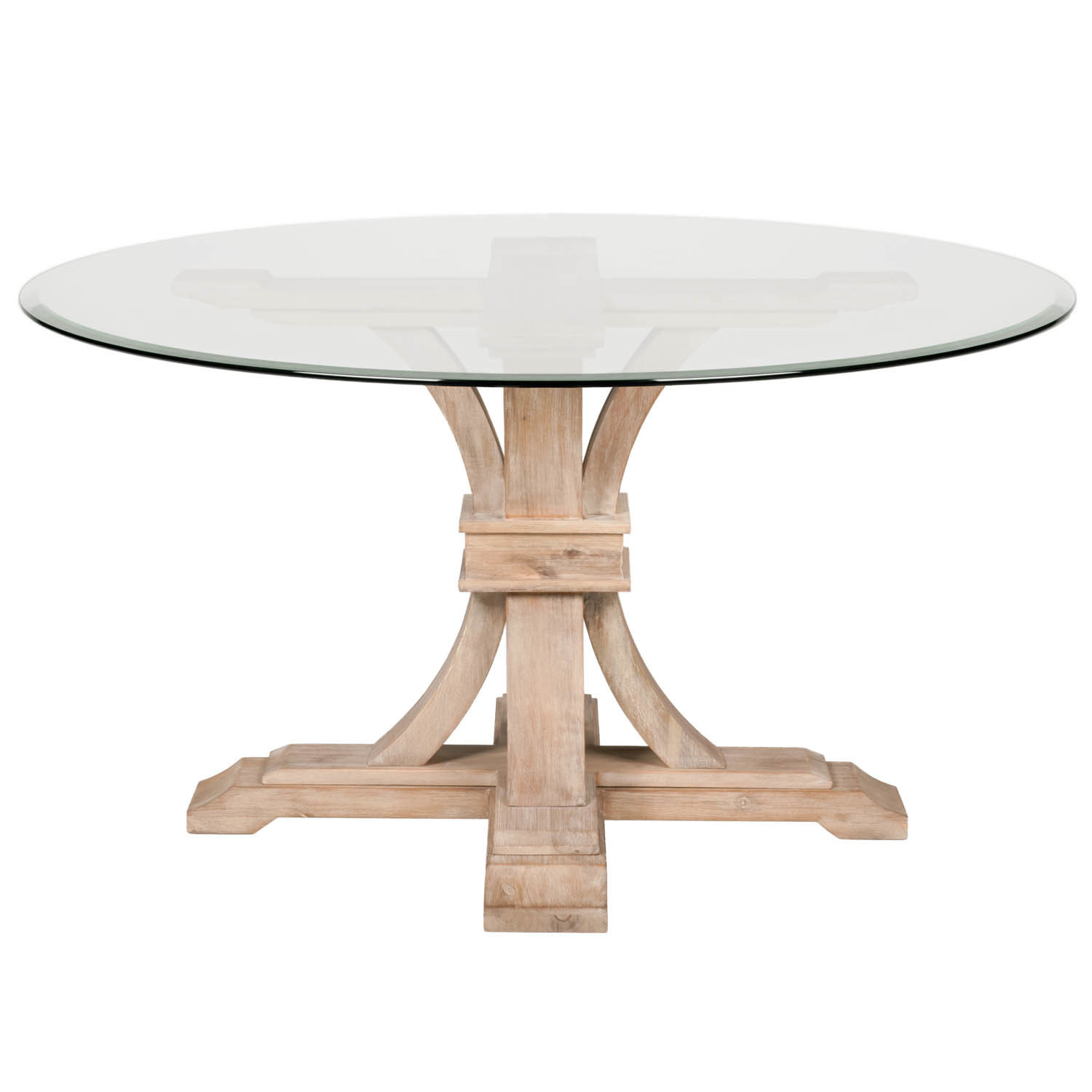 Best ideas about Glass Round Dining Table
. Save or Pin e Allium Way Montcerf 54" Round Glass Dining Table Now.