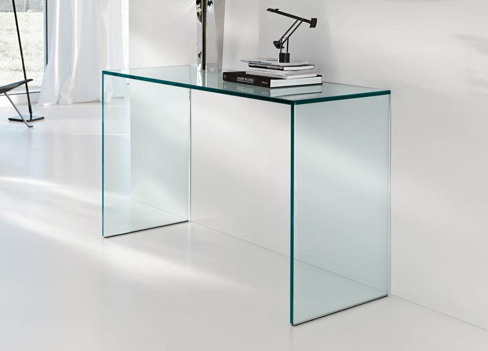 Best ideas about Glass Sofa Table
. Save or Pin Tonelli Gulliver Glass Desk Console Table Now.