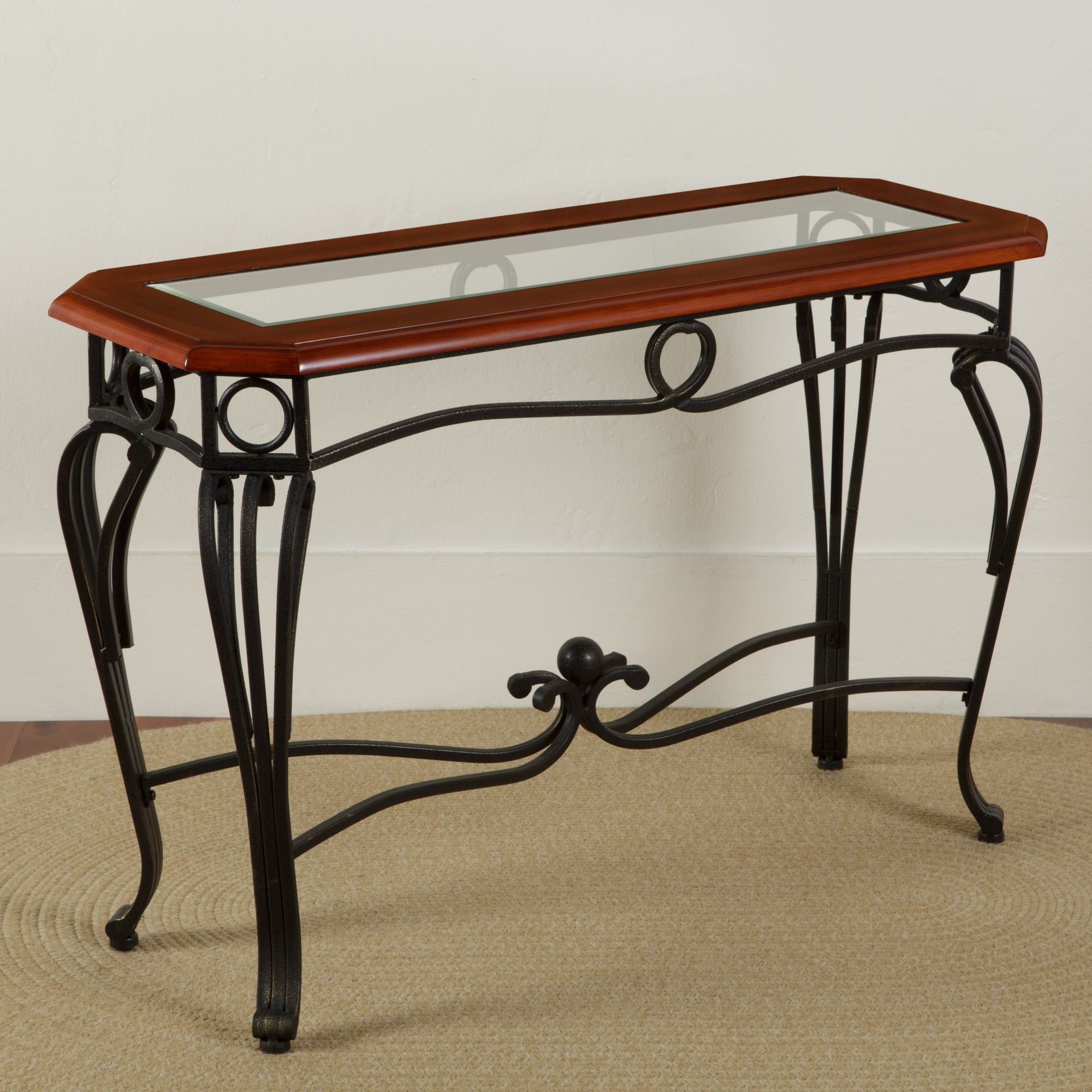 Best ideas about Glass Sofa Table
. Save or Pin Scrolled Iron Glass Sofa Table Now.