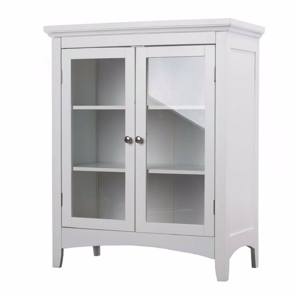 Best ideas about Glass Storage Cabinet
. Save or Pin White Wood Linen Cabinet Glass Door Storage Furniture Now.