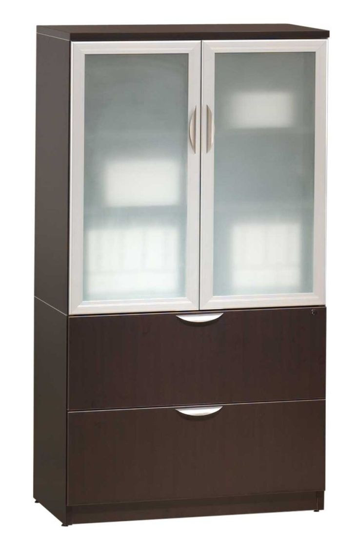 Best ideas about Glass Storage Cabinet
. Save or Pin Wood Storage Cabinets with Glass Doors Home Furniture Design Now.