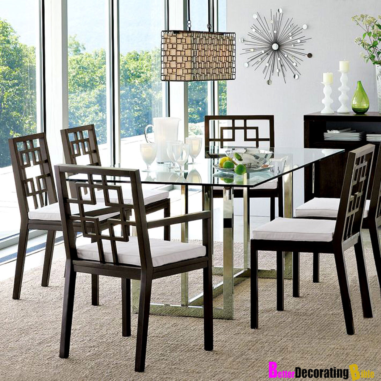 Best ideas about Glass Top Dining Table
. Save or Pin Modern Dining Room Furniture Design Amaza Design Now.